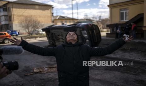 Turki Serukan Pembunuhan Warga Sipil Bucha Diselidiki Independen. Foto: Tanya Nedashkivs