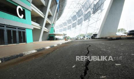 Stadion Gelora Bandung Lautan Api (GBLA), Gedebage, Kota Bandung.