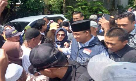 Bacawapres Anies Baswedan berkunjung ke Kabupaten Pangandaran, Selasa (25/7/2023). 