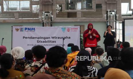 Sakinah Finance meluncurkan Program Sejuta Ta’awun Disabilitas bekerja sama dengan Productive+ binaan Angkie Yudistia, Staf Khusus Presiden RI Bidang Disabilitas.