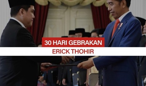 10 Gebrakan Erick Thohir (Ilustrasi)