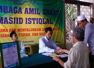 Aktivitas pengumpulan zakat