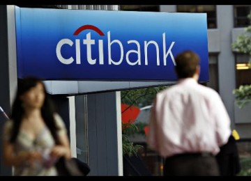 Anjung Tunai Mandiri Citibank.