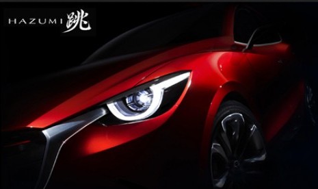 Gambar teaser Mazda Hazumi