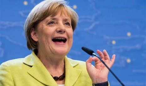 German Chancellor Angela Merkel 