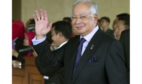   Perdana Menteri Malaysia, Najib Razak. (AP/Mark Baker) 