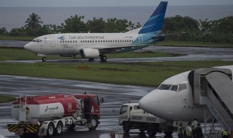 Sejumlah Gubernur Datang ke Malut Hadiri STQ Nasional XXVI. Bandara Sultan Babullah Ternate.