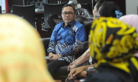 Ketua MPR, Zulkifli Hasan (Republika/Agung Supriyanto) 