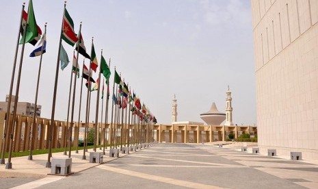 Kantor Pusat Islamic Development Bank (IDB) di Jeddah, Saudi Arabia.