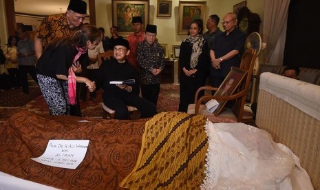 Ali Wardhana's funeral (Antara/Akbar Nugroho Gumay)