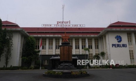 Gedung Peruri, Jakarta, Kamis (10/10).