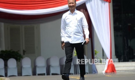 Diundang Ke Istana Kepresidenan. Mensos Agus Gumiwang  tiba di Istana Kepresidenan untuk bertemu Presiden Joko Widodo, Jakarta, Selasa(22/10).