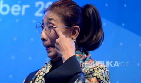 Mantan Menteri Kelautan dan Perikanan Susi Pudjiastuti.