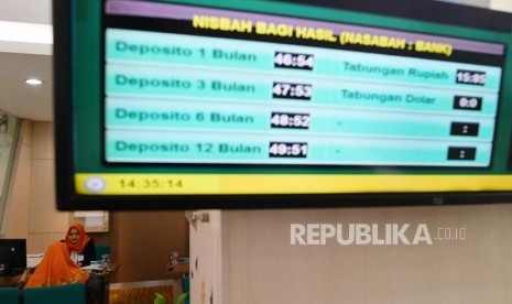 Aktifitas perbankan di Bank Syariah Mandiri (Mandiri Syariah). Salah satu perbankan berbasis syariah yang kegiatannya tak luput dari pengawasan DPS.