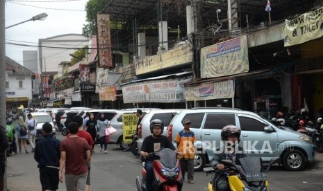 Area Parkir Malioboro. Nuthuk atau mengenakan tarif tinggi sering terjadi saat musim liburan di Yogyakarta. Ilustrasi.