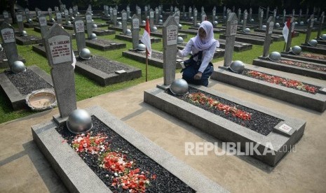 Perbaikan Taman Makam Pahlawan Purwakarta ditunda. Foto Taman makam pahlwan, (ilustrasi).