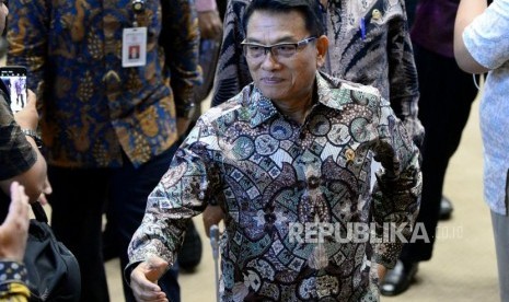 BIKIN GERAKAN -- Kepala Staf Kepresidenan Moeldoko meminta masyarakat tidak terlalu banyak bikin gerakan. Foto Moeldoko (ilustrasi)