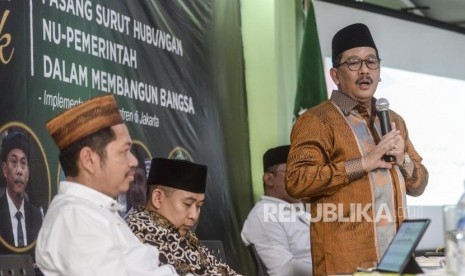 Wamenag: PMA Majelis Taklim untuk Kebaikan. Foto Wakil Menteri Agama Zainut Tauhid (kanan).