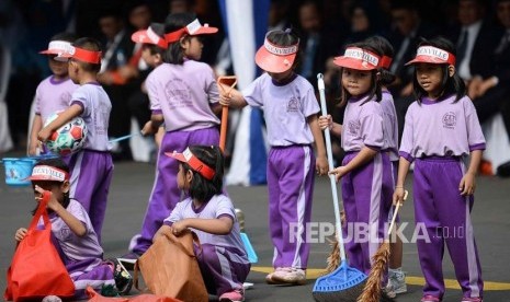 Pembelajaran Usia Dini Mengikuti Fitrah Anak-Anak. Foto ilustrasi anak Pendidikan Anak Usia Dini (PAUD).