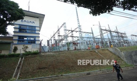 Gardu listrik  (ilustrasi). Kebakaran terjadi di Gardu Induk Gambir Baru, Kemayoran, pada Senin (13/1) Pukul 06.30 WIB. 