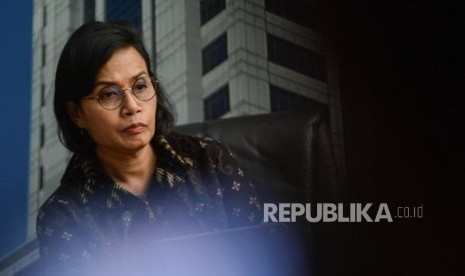 Menteri Keuangan Sri Mulyani. Pemerintah menyampaikan melalui forum G20 Indonesia berupaya untuk mendorong perkembangan keuangan berkelanjutan sebagai salah satu agenda prioritas.