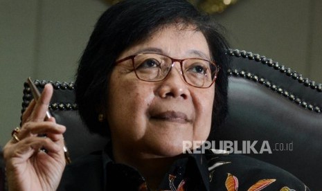 Menteri Lingkungan Hidup dan Kehutanan Siti Nurbaya Bakar 