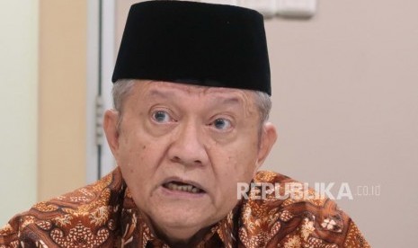 Sekjen MUI Anwar Abbas. KH Anwar Abbas Kecewa Logo Halal Baru tanpa Tulisan MUI dan BPJPH