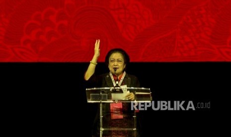 Ketua Umum Partai Demokrasi Indonesia Perjuangan (PDIP) Megawati Soekarnoputri 