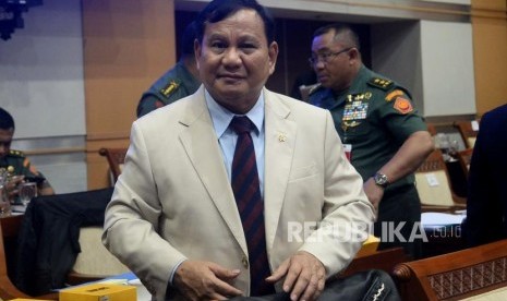 Menteri Pertahanan Prabowo Subianto.