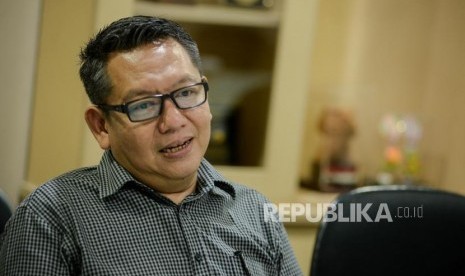 Rektor Universitas Islam Indonesia (UII) Fathul Wahid. Rektor UII mengaku belum mengetahui tujuan Rafie Pratama (AMRP) ke Boston, AS.