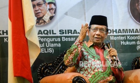 Menteri Kordinator Bidang Politik, Hukum dan Keamanan Indonesia Mahfud MD 