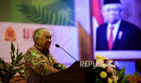 Ketua Umum Dewan Nasional Pergerakan Indonesia Maju (DN-PIM) Profesor Din Syamsuddin.