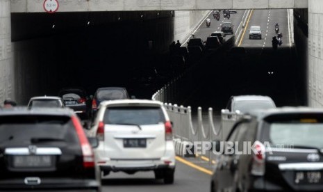 Pembangunan underpass, salah satu cara untuk mengurai kemacetan. (ilustrasi)