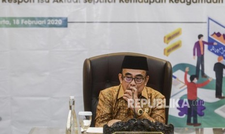 Menteri Agama Fachrul Razi.