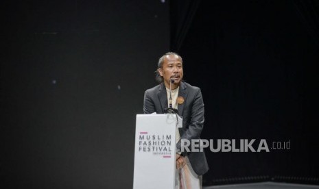 Ketua Nasional Indonesia Fashion Chamber Ali Charisma. Menurut Ali, sustainable fashion adalah keharusan bagi industri fashion.