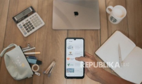 Teknologi biometrik memudahkan dalam bisnis digital keuangan. Ilustrasi Keuangan Digital