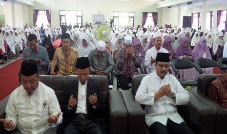 Musyawarah Nasional IV Muslimat Hidayatullah (Mushida) di Kampus Arrohmah Putri Pesantren Hidayatullah Batu, Malang, Jawa Timur, Kamis (7/1)