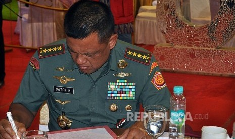 Indonesian Military (TNI) Commander General Gatot Nurmantyo