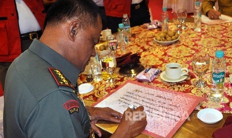 The commander of the Indonesian Defense Forces (TNI), General Gatot Nurmantyo