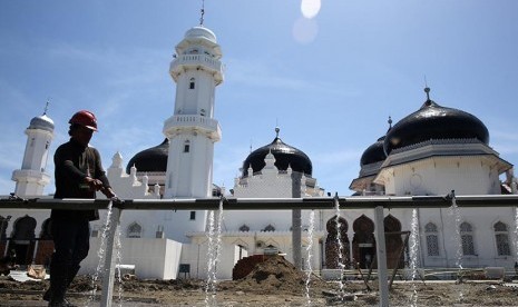 Masjid Raya Baiturrahman di Banda Aceh 