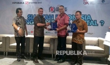 Republika menggelar diskusi Rembuk Republik 'Siapkah Indonesia Menghadapi Era Digital?' di Auditorium Green Office Park 9, The Breeze Sinar Mas Land, Serpong, Kamis (30/3).