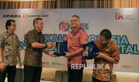 Republika menggelar diskusi Rembuk Republik 'Siapkah Indonesia Menghadapi Era Digital?' di Auditorium Green Office Park 9, The Breeze Sinar Mas Land, Serpong, Kamis (30/3).