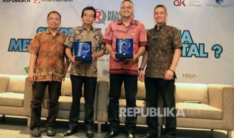 Republika mengadakan diskusi Rembuk Republik 'Siapkah Indonesia Menghadapi Era Digital?' di Auditorium Green Office Park 9, The Breeze Sinar Mas Land, Serpong, Kamis (30/3).