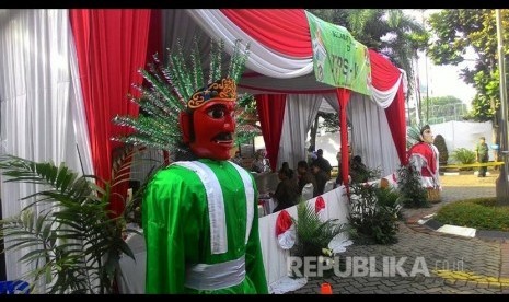   TPS IV Gambir, Jakarta Pusat tempat pencoblosan Presiden Joko Widodo dan Ibu Iriana pada Pilkada DKI Jakarta putaran ke-2. 