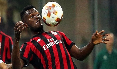   Pemain AC Milan Franck Kessie 