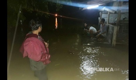 Daerah hilir Bojonegoro, Jawa Timur, masuk siaga I-hijau dalam menghadapi ancaman banjir luapan Bengawan Solo. (Ilustrasi)