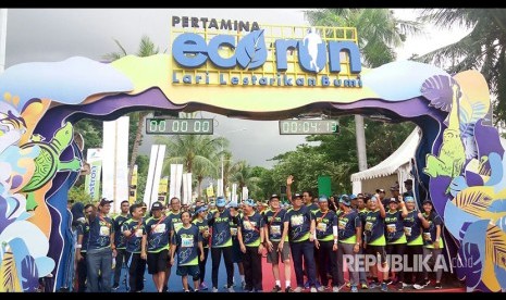  Dalam rangka HUT ke-60, Pertamina kembali menggelar Pertamina Eco Run 2017 di Pantai Festival Ancol pada Sabtu (16/12).