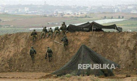 MIliter Israel mengalami kekahalan pada Perang Lebanon Tahun 2000 lalu. Ilustrasi personel militer Israel.