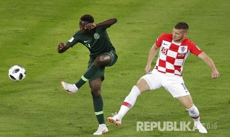  Tim nasional Kroasia berhasil meraih tiga poin sempurna saat mengalahkan Nigeria pada laga perdana Grup D Piala Dunia 2018 di Kaliningrad Stadium, Ahad (17/6) dini hari WIB.