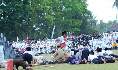 Ilustrasi peringatan Hari Santri Nasional 2018. 